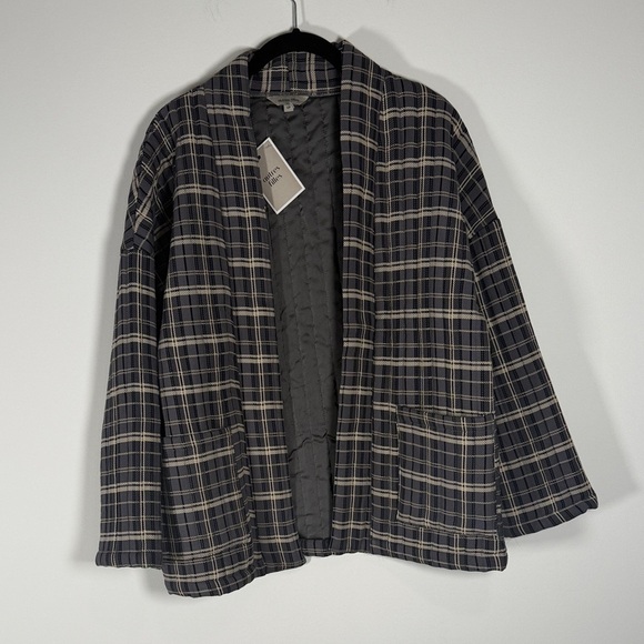 Autres Filles Jackets & Blazers - NWT Autres Filles Plaid Jacket